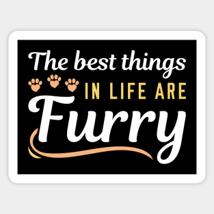 Best Things Furry Sticker